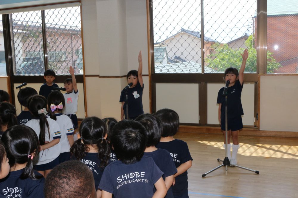 年長さん、かっこいいね！